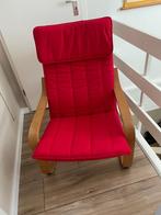 Ikea fauteuil Poäng, Ophalen, Hout, Gebruikt, 75 tot 100 cm