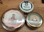 3 oude blikjes BARONIE chocolade, Verzamelen, Blikken, Ophalen of Verzenden, Gebruikt, Overige, Overige merken