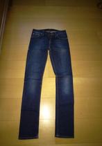 Nudie Tube kelly jeans maat 27 x 34, W32 (confectie 46) of kleiner, Gedragen, Blauw, Nudie Jeans