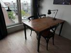 Eettafel hout, Huis en Inrichting, Tafels | Eettafels, Ophalen, Gebruikt, 50 tot 100 cm, Vijf personen of meer