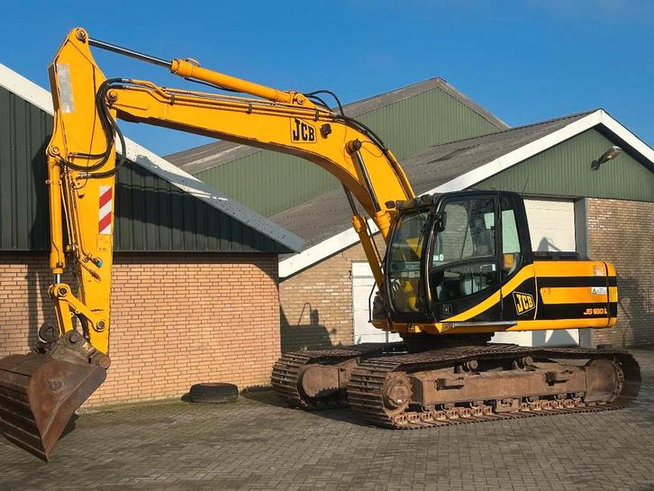 JCB JS180LC (bj 2000), Zakelijke goederen, Machines en Bouw | Kranen en Graafmachines, Graafmachine