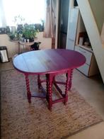 Te koop Franse oortafel, 50 tot 100 cm, Inklapbare tafel oud/modern, Gebruikt, Vier personen