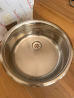 Reginox spoelbak opbouw R18 390 - rvs 39 cm diameter, Minder dan 50 cm, Nieuw, Ophalen of Verzenden, Minder dan 25 cm