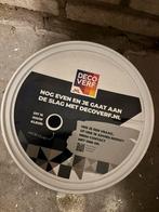 Decoverf muurverf nachtblauw 4L, Doe-het-zelf en Verbouw, Verf, Beits en Lak, Ophalen of Verzenden, Zo goed als nieuw