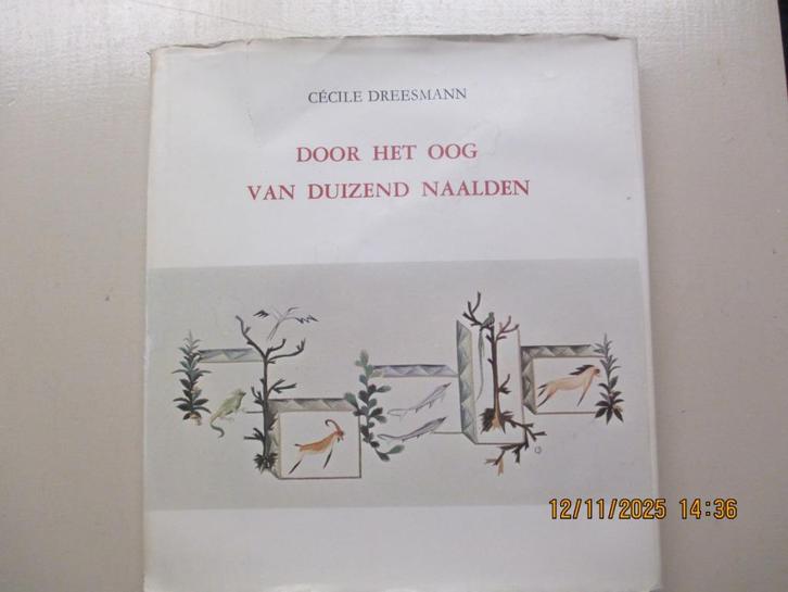 borduren Cecile Dreesmann - Door het oog van duizend naalden, Hobby en Vrije tijd, Borduren en Borduurmachines, Gebruikt, Overige typen