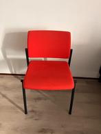 Ahrend vergader stoel, Huis en Inrichting, Stoelen, Ophalen, Zo goed als nieuw, Rood, Eén