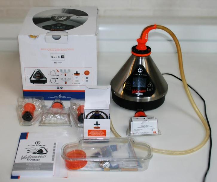 Volcano Vaporizer Hybrid. Bieden vanaf €222, Verzamelen, Rookartikelen, Aanstekers en Luciferdoosjes, Gebruikt, Sigarenbandjes