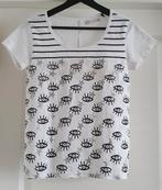 Leuke top van IKKS..mt:l, Kleding | Dames, Tops, B, IKKS, Wit, Maat 42/44 (L)