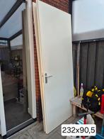 2 binnendeuren 23290,5, Doe-het-zelf en Verbouw, Deuren en Horren, Ophalen, 80 tot 100 cm, 215 cm of meer, Binnendeur