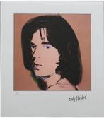 Andy Warhol(1928) Kleur Lithografie "Mick Jagger B " Ges Gen, Antiek en Kunst, Ophalen of Verzenden