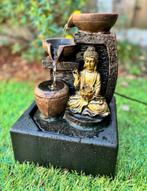 Waterornament met buddha beeld, Tuin en Terras, Waterpartijen en Fonteinen, Ophalen of Verzenden, Zo goed als nieuw, Waterornament