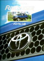 Brochure Toyota Funcruiser RAV4 1995, Boeken, Ophalen of Verzenden, Gelezen, Toyota