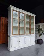 Prachtige franse vitrinekast | Buffetkast espagnolet #2505, Niet ingevuld, 200 cm of meer, Niet ingevuld, Ophalen of Verzenden