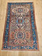 Vintage handgeknoopt perzisch tapijt shiraz antiek 215x137