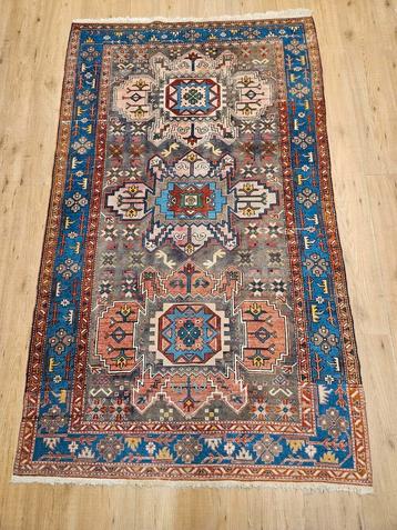 Vintage handgeknoopt perzisch tapijt shiraz antiek 215x137 beschikbaar voor biedingen