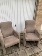 Twee mooie degelijke stoelen, Huis en Inrichting, Fauteuils, Ophalen, Zo goed als nieuw, 75 tot 100 cm, 50 tot 75 cm