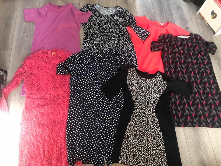 Jurken Set Maat M, Kleding | Dames, Jurken, Gedragen, Maat 38/40 (M), Zwart, Knielengte, Ophalen of Verzenden