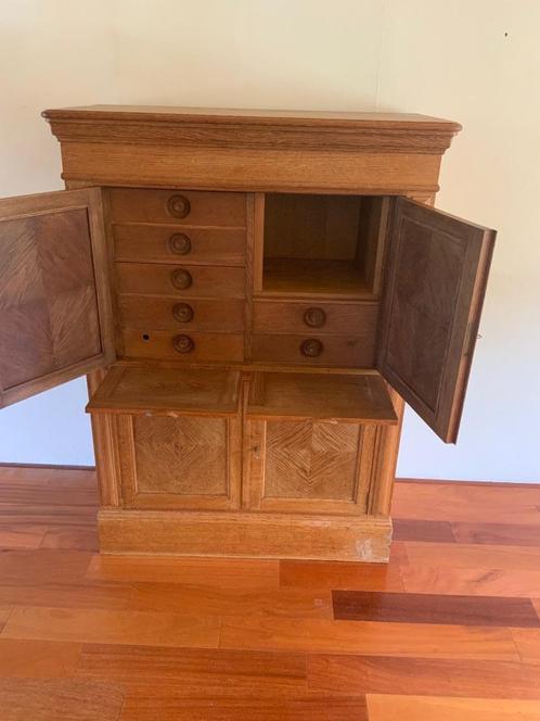Amsterdamse School Wandkast / Secretaire Meubel, Huis en Inrichting, Kasten | Secretaires, Gebruikt, Ophalen