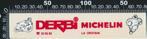 Sticker: Derbi Michelin - La Orotava, Verzenden, Zo goed als nieuw, Auto of Motor