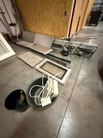 Electrische overhead deur aluminium, Doe-het-zelf en Verbouw, Deuren en Horren, Ophalen of Verzenden, 120 cm of meer, Garagedeur