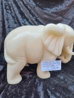 Witte jade olifant uit burma van 1450€ nu voor 125€, Ophalen