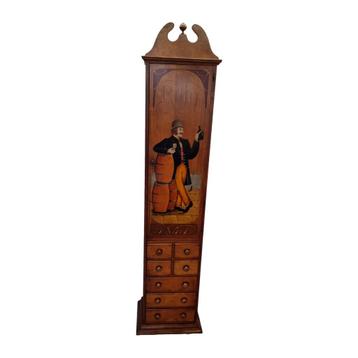 Vintage kersenhouten kast B. D'arte F.Conz 2e helft 20e eeuw beschikbaar voor biedingen