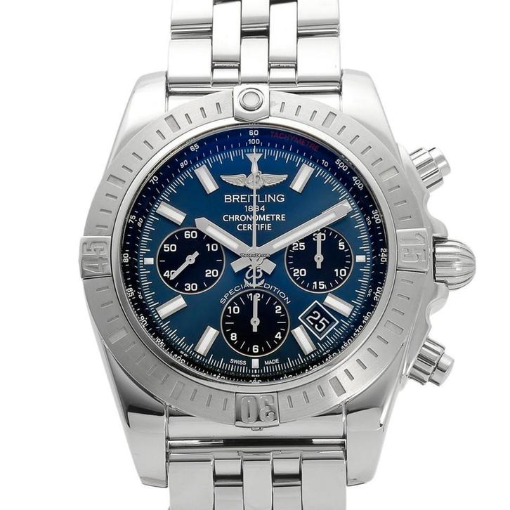 Breitling chronomat 2018, Sieraden, Tassen en Uiterlijk, Horloges | Heren, Zo goed als nieuw, Breitling, Staal, Ophalen