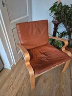 Vintage Ikea Bjärred fauteuil 2001 cognac leer, Ophalen