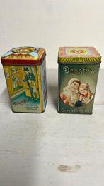 Vintage 2 stuks Droste’s Cacao blikken, Ophalen of Verzenden