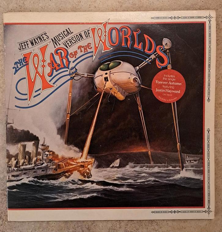 Lp / Vinyl   War of the Worlds, Cd's en Dvd's, Vinyl | Pop, Gebruikt, 1960 tot 1980, 12 inch, Ophalen