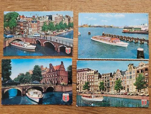Ansicht Grachten boottocht Kooij Plas (4x) Reclame, Verzamelen, Ansichtkaarten | Nederland, Noord-Holland, Ophalen of Verzenden