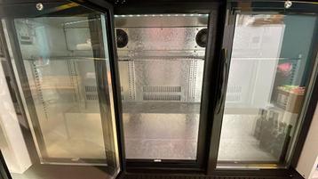 Horeca | Barkoeling zwart 3 deurs | 300 liter beschikbaar voor biedingen