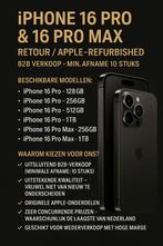 iPhone 16 Pro & Pro Max - Refurbished B2B, Telecommunicatie, Mobiele telefoons | Apple iPhone, IPhone 16 Pro, 128 GB, Refurbished