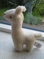 Lama  alpaca merk Jollein off-white wit wollig meet ca 20 cm, Ophalen of Verzenden, Zo goed als nieuw, Overige typen