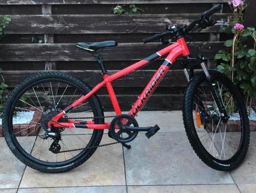 Rockrider ST900 Sport 24 inch Dual disk brake Mountainbike, Fietsen en Brommers, Fietsen | Crossfietsen en BMX, Zo goed als nieuw