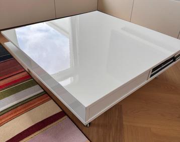 IKEA TOFTERYD salontafel – hoogglans wit (vierkant) beschikbaar voor biedingen