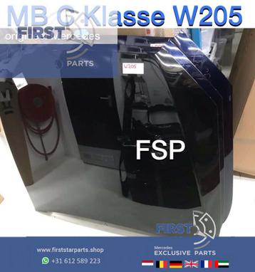 W205 motorkap zwart grijs wit blauw Mercedes C Klasse 2014-2 beschikbaar voor biedingen