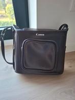 Leren bordeaux cameratas Canon, Ophalen of Verzenden, Zo goed als nieuw, Canon