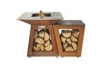 Tuinhaard / Barbecue Corten staal  ** complete set **, Ophalen, Nieuw