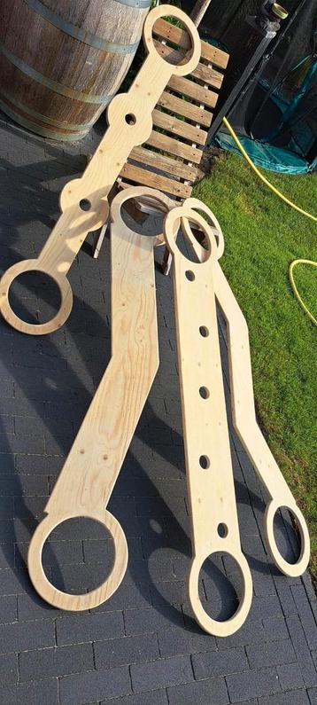 Stappelblok loop brug Nieuwe  18mm hout beschikbaar voor biedingen
