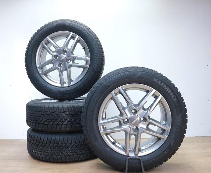 Kia stonic velgen 16 inch + winterbanden 4x100 complete set, Auto-onderdelen, Banden en Velgen, Banden en Velgen, Winterbanden