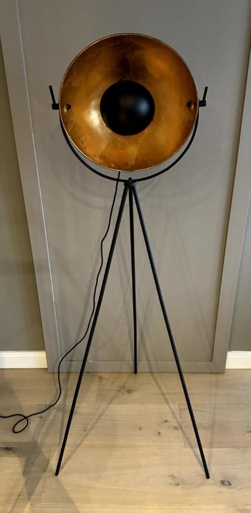 Vloerlamp sun gold, Huis en Inrichting, Lampen | Vloerlampen, Zo goed als nieuw, 150 tot 200 cm, Metaal, Ophalen of Verzenden