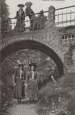 Baarn Ruïnebrug met 4 jongedames 1909, Verzamelen, Ansichtkaarten | Nederland, Verzenden, Voor 1920, Gelopen, Utrecht