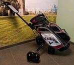 Callaway cartbag met 4 wielset trolley en regenhoes., Sport en Fitness, Golf, Ophalen, Tas, Callaway