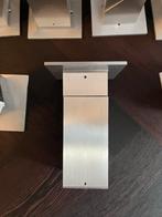 7 RVS Spots - Draaibaar - Plafondlamp, Ophalen, Gebruikt, Overige fittingen, Overige typen