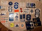 Lot 59 vintage politie Stickers Nederland, Verzamelen, Ophalen of Verzenden, Zo goed als nieuw, Overige typen