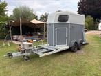 Bockmann mentrailer, Dieren en Toebehoren, Paarden en Pony's | Trailers en Aanhangwagens, Ophalen, Gebruikt, Hout, 2-paards trailer