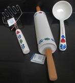 boerenbont lepel,stamper en deegroller vaste prijs want ze z, Antiek en Kunst, Ophalen of Verzenden
