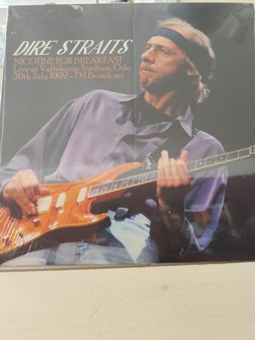 rock vinyl: Dire Straits-Nicotine for breakfast ,Oslo SEALED beschikbaar voor biedingen