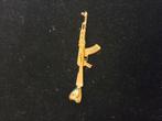14 k gouden ak 47 hanger 9,4 gram, Ophalen of Verzenden, Nieuw, Goud, Goud